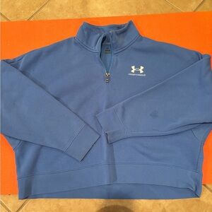 Under Armour Blue Quarter-Zip Pullover
